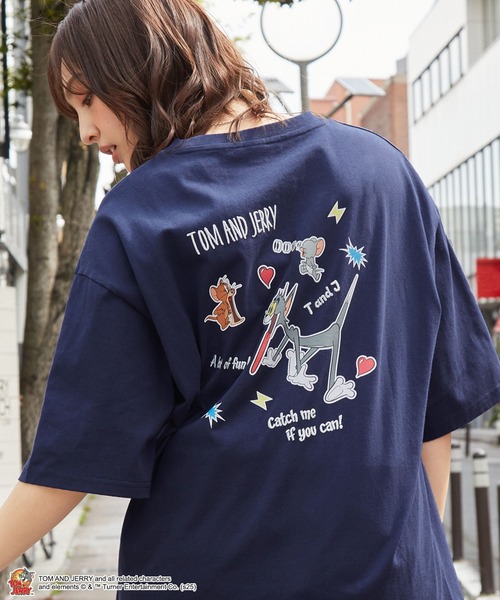 tシャツ 「TOM and JERRY」別注 トムとジェリー グラフィック