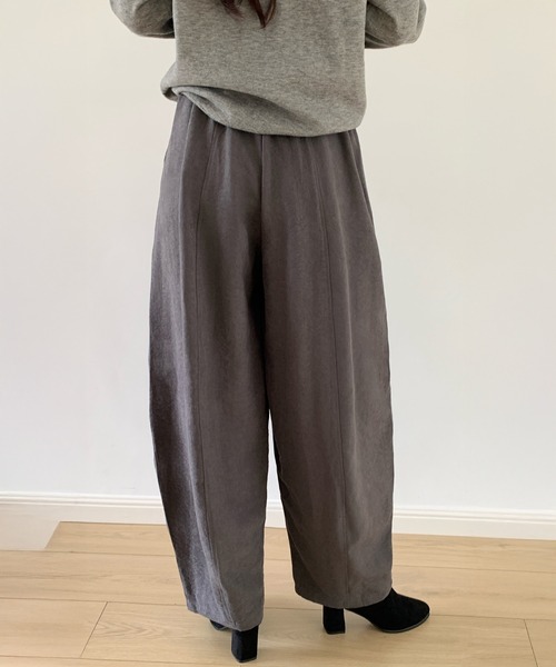 パンツ 「着丈が選べる」イージーコクーンパンツ レディース
