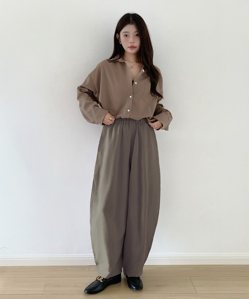 ELLIE ベージュ コクーンパンツ S ELLIE ベージュ コクーンパンツ S コクーンパンツ【BEIGE】 – ELLIE
