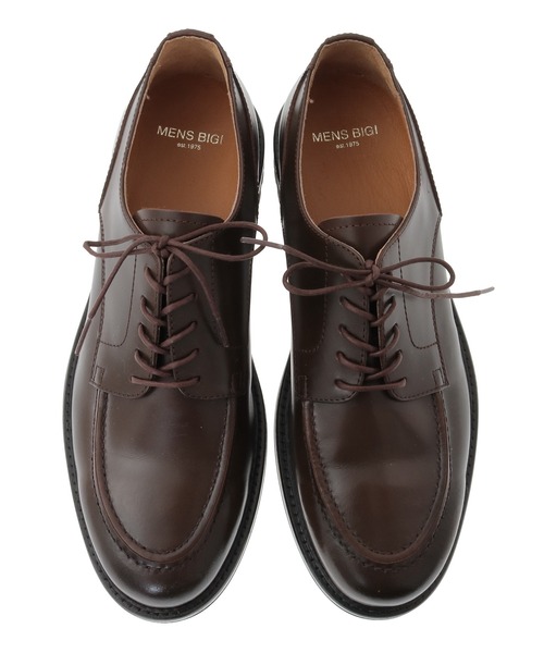 MEN'S BIGI（メンズビギ） ビジネスシューズ Uチップレザーシューズ