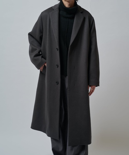 Lui's（ルイス） チェスターコート コート ビーバーメルトンシングル