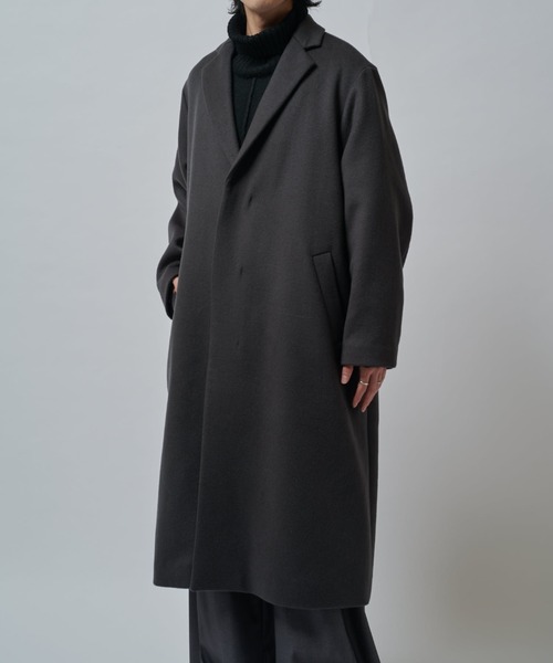 Lui's（ルイス） チェスターコート コート ビーバーメルトンシングル