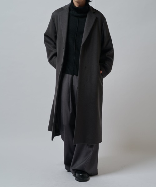 Lui's（ルイス） チェスターコート コート ビーバーメルトンシングル