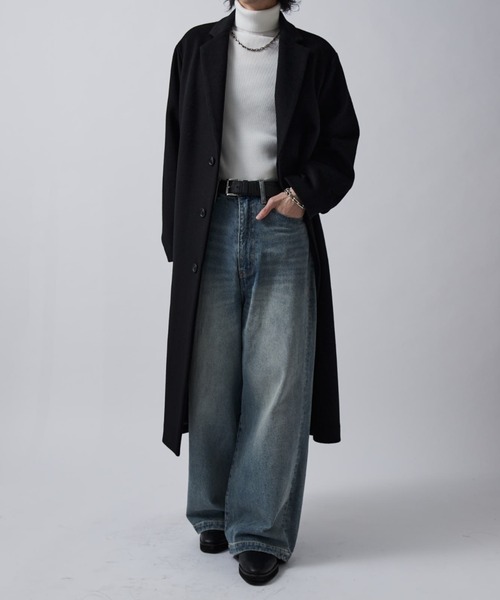 Lui's（ルイス） チェスターコート コート ビーバーメルトンシングル