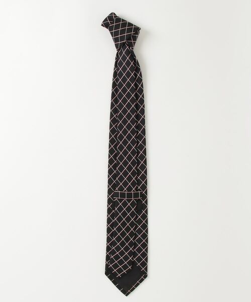 バーバリー　ブラックレーベル　ネクタイ　チェック柄 BURBERRY BLACK LABEL 「BURBERRY LABEL」 チェック柄ネクタイ