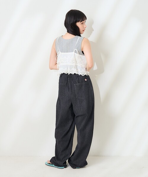 FREAK'S STORE（フリークスストア） キャミソール インド 3D刺繍キャミ