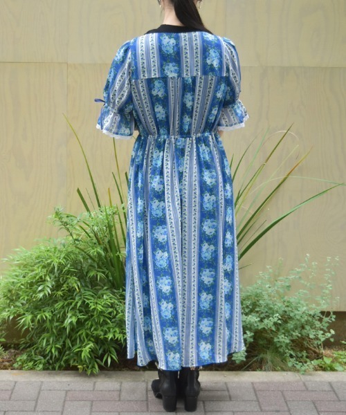 axes femme ワンピース カントリーローズワンピース : ZOZOTOWN