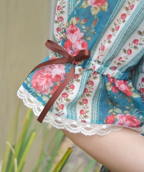 axes femme ワンピース カントリーローズワンピース : ZOZOTOWN