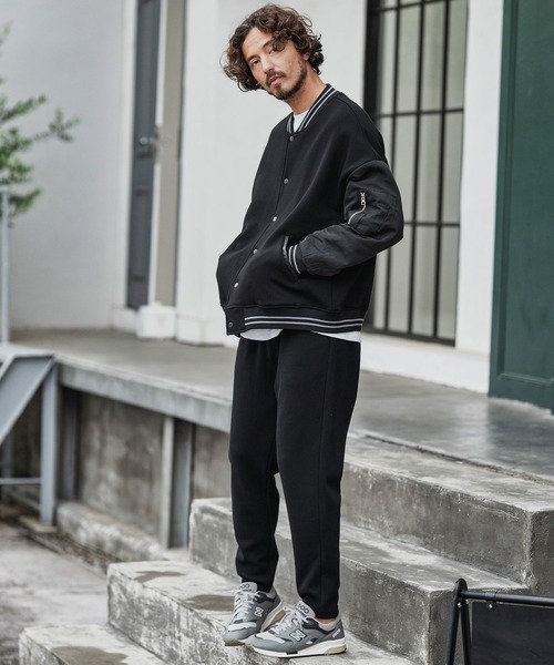 CAMBIO（カンビオ） パンツ mp13862-Back Shaggy Cardboard Knit