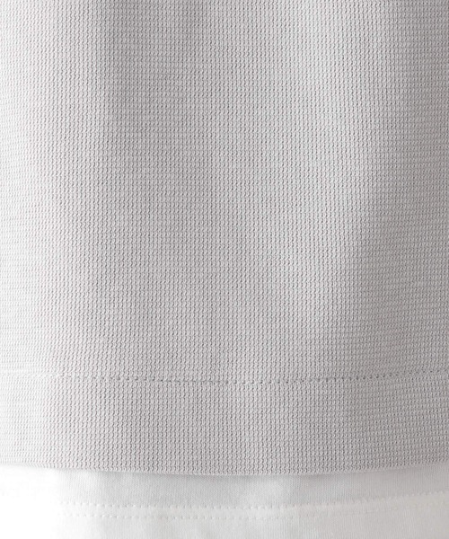 「GLOBAL WORK」 半袖Tシャツ MEDIUM チャコールグレー メンズ_画像4