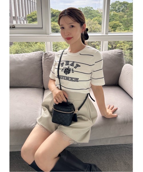 直営 インボイス無修正♪CH◆ グリーン 99EYES ショートパンツ 直営インボイス無修正♪CH◇ CH ロゴ入り グレー ショートパンツ