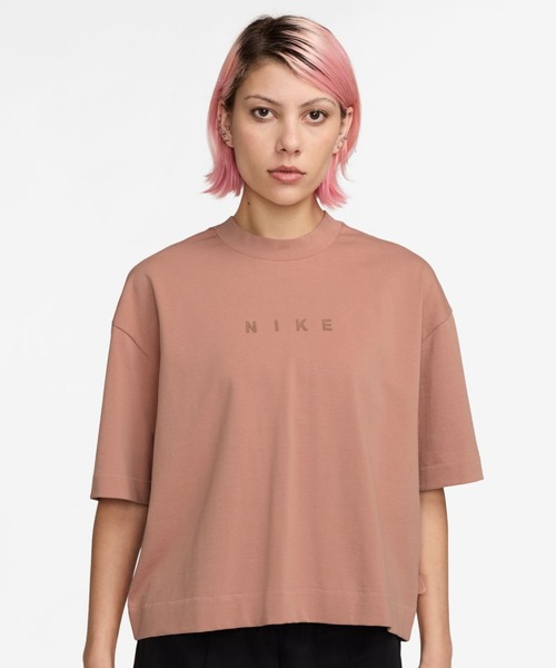【NIKE】 *人気 * NSW Essentials Boxy 半袖Tシャツ (2color) NIKE tシャツ ナイキ NSW LUXE S/S BOXY レディース : ZOZOTOWN