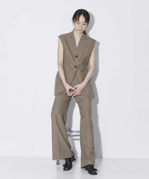 AKIRANAKA ベスト ジレ 「AKIRANAKA/アキラナカ」EX.V Neck