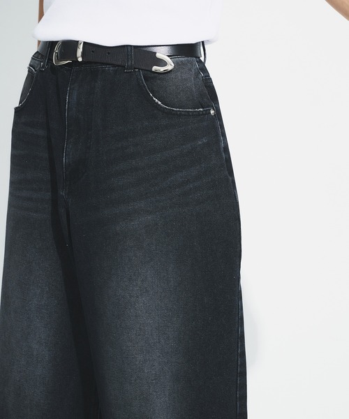 Adoon plain ジーンズ ASSORTED BASIC WIDE DENIM PANTS / アソート