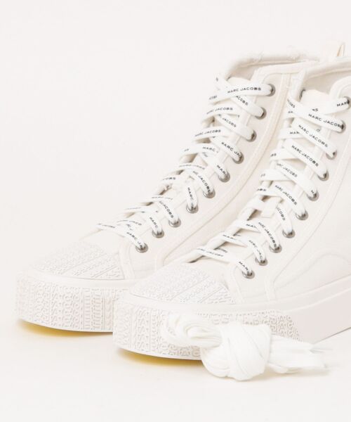 Marc by Marc Jacobs ハイトップウェッジスニーカー Marc by Marc Jacobs Leather Hi-top Platform Sneakers - Zig Zag