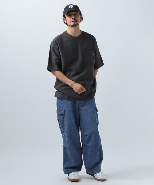 「BAYFLOW」 デニムパンツ LARGE ブラック メンズ
