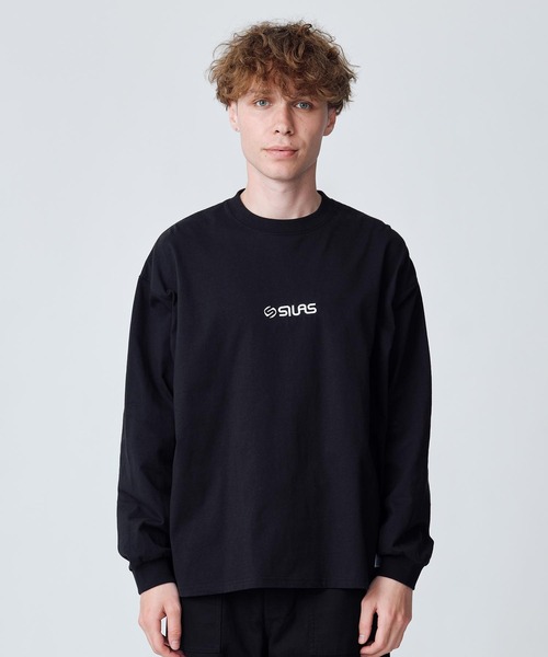 「SILAS」 長(zhǎng)袖Tシャツ L グリーン メンズ