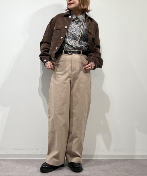 human woman（ヒューマンウーマン） ワイドパンツ パンツ 「5サイズ