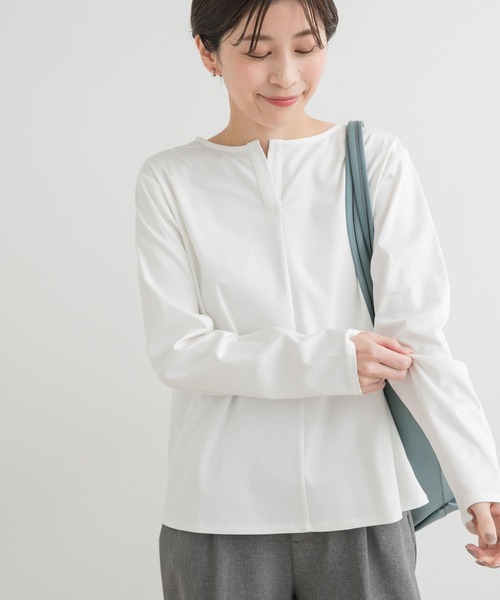 「URBAN RESEARCH DOORS」 長袖カットソー MEDIUM ブルー レディース