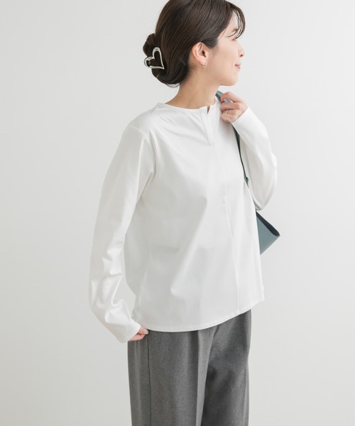 「URBAN RESEARCH DOORS」 長袖カットソー MEDIUM ブルー レディース
