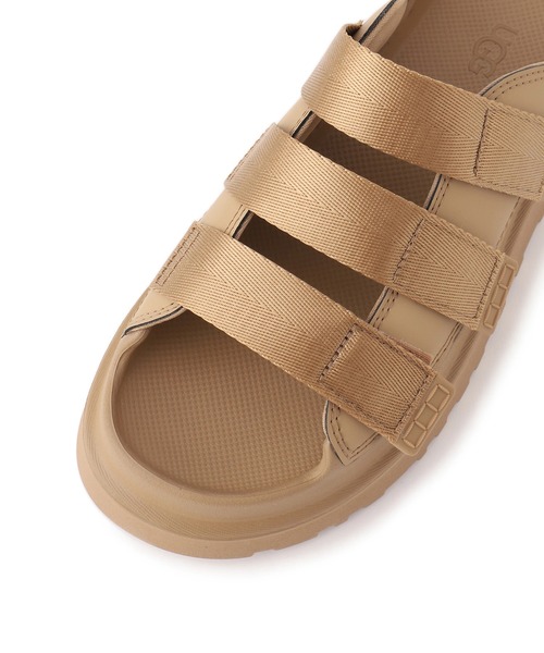 新品　UGG フラットサンダル　23センチ UGG Australia 「UGG」 フラットサンダル 23 ブラック