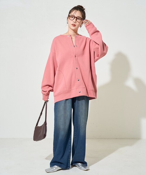 Americana × FREAK'S STORE カーディガン スウェット FREAK'S STORE カーディガン 限定展開 ヘビーウェイト