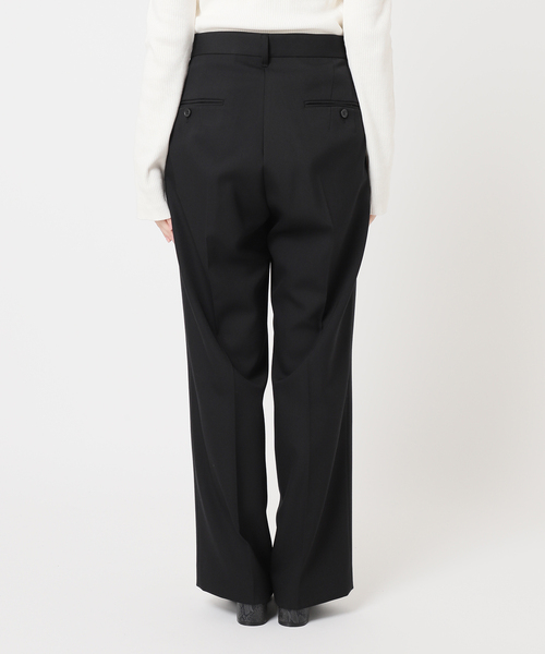 journal standard L'essage スラックス パンツ Doeskinワイド