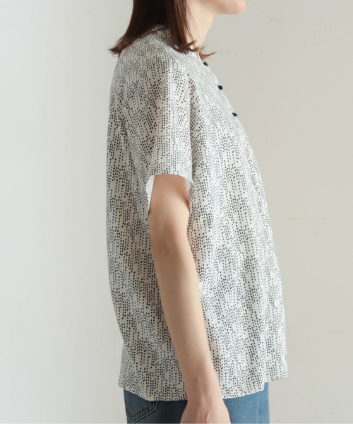 「NOMBRE IMPAIR」 半袖ブラウス FREE ホワイト レディース_画像3