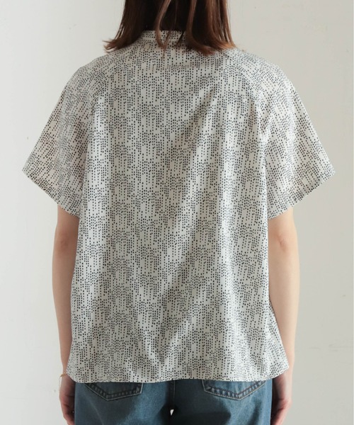 「NOMBRE IMPAIR」 半袖ブラウス FREE ホワイト レディース_画像4