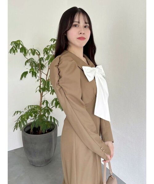 dazzlin（ダズリン） ワンピース バルーンチェックワンピース