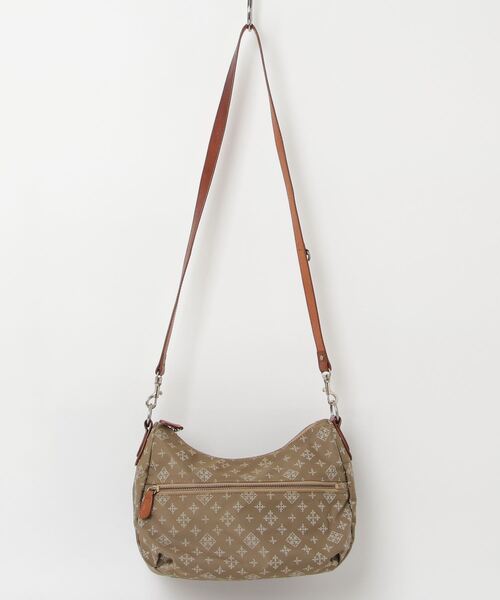 russet ベージュ レザー ショルダーバッグ russet 「russet」 ショルダーバッグ - ベージュ レディース