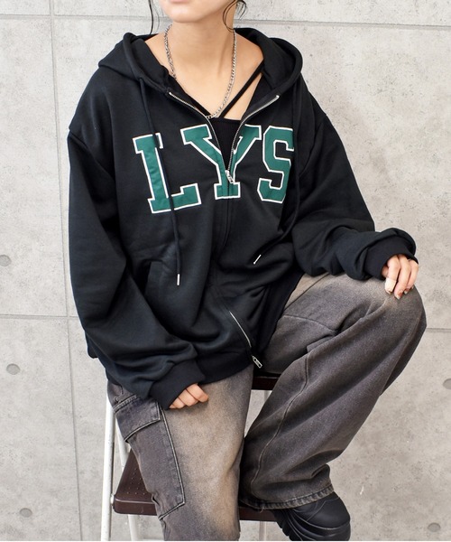 FUN パーカー ロゴジップパーカー レディース : ZOZOTOWN Yahoo