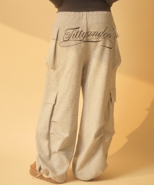 TITTY＆CO.（ティティーアンドコー） スウェットパンツ ジャージ