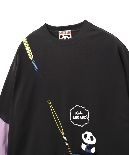PANDIESTA（パンディエスタ） tシャツ サメ型スマホショルダー風