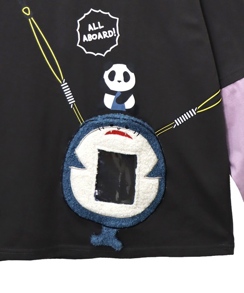 PANDIESTA（パンディエスタ） tシャツ サメ型スマホショルダー風