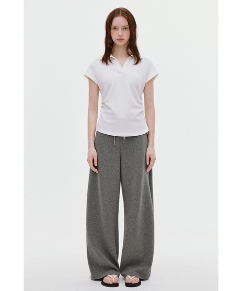 [Fano Studios] трикотаж с коротким рукавом S белый женский 