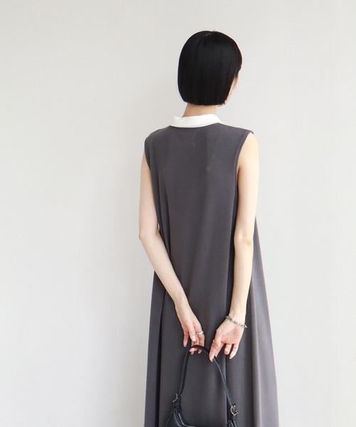 NOGLE ノースリーブワンピース FREE ブラック レディース : ZOZOTOWN