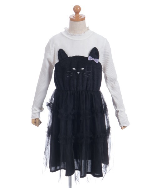 axes femme（アクシーズ ファム） ワンピース もふもふくろねこ