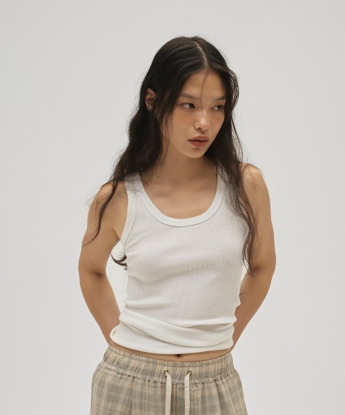 TODAYFUL タンクトップ ノースリーブ Useful Seamless Rib Tanktop