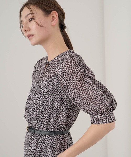 ANAYI（アナイ） 半袖ワンピース 36 ブラック レディース : ZOZOTOWN