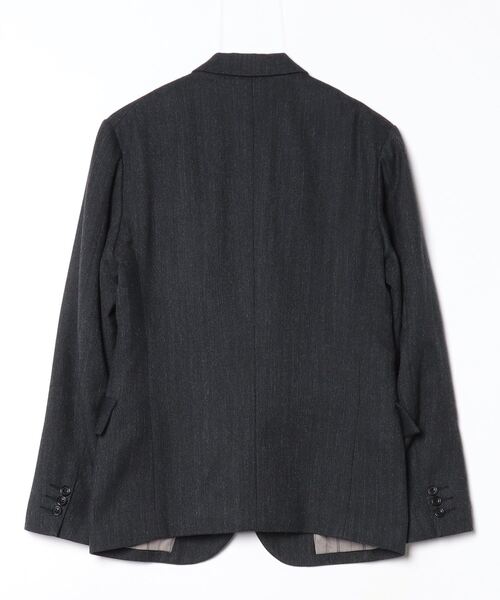 「STEVENSON OVERALL CO.」 テーラードジャケット 36 ブラック メンズ_画像2
