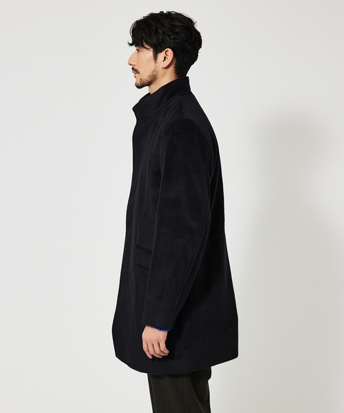 「ABAHOUSE」 コート 46 ダークネイビー メンズ_画像5