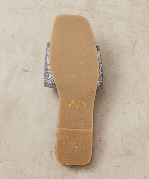 「CIAOPANIC TYPY」 フラットサンダル LARGE シルバー レディース_画像2