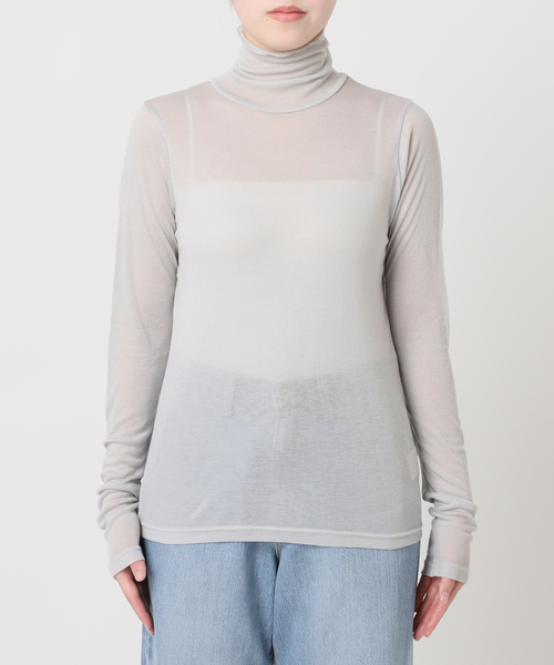 IENA（イエナ） tシャツ 「追加2」リヨセルカシミヤロングTシャツ