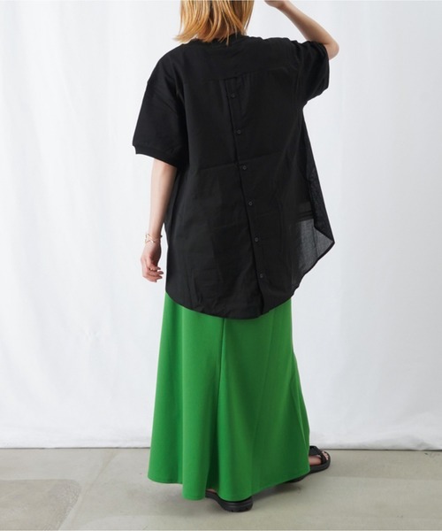 「LUCA/LADY LUCK LUCA」 7分袖カットソー FREE オフホワイト レディース_画像9