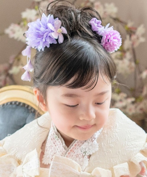 Catherine Cottage（キャサリンコテージ） フラワークリップ＆Uピン4点