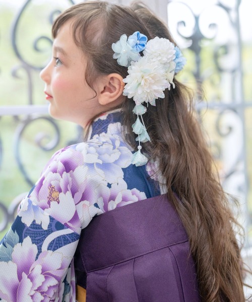 Catherine Cottage（キャサリンコテージ） フラワークリップ＆Uピン4点