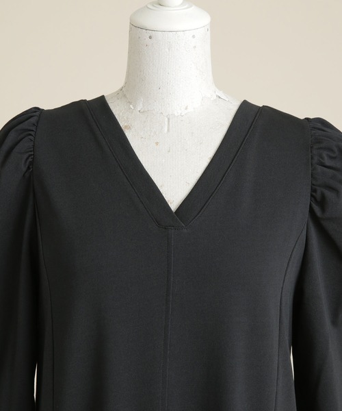 「CASA FLINE」 半袖ワンピース FREE レッド レディース_画像3