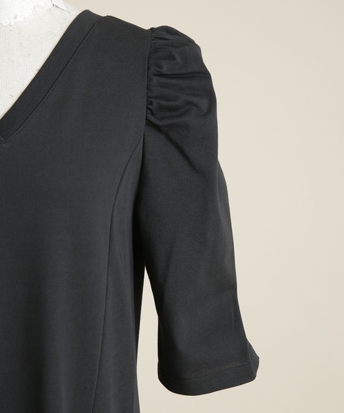 「CASA FLINE」 半袖ワンピース FREE レッド レディース_画像5