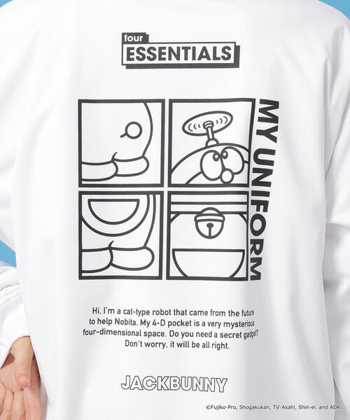 新品　ジャックバニー　ブルゾン0 ドラえもん　グレー定価29700円 Jack Bunny!!（ジャックバニー） ブルゾン アウター 「Jack Bunny